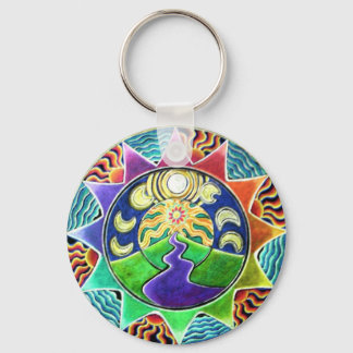 Journey Mandala Nyckelring
