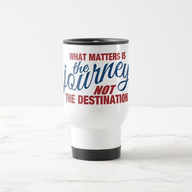 JOURNEY mugg - välj stil & färg (Center)