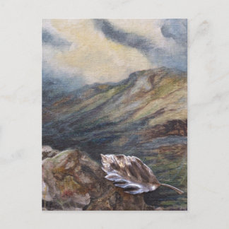 "Journey On"-vykort för Löv Vykort