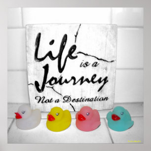 "Journey" Rubber Anka Poster