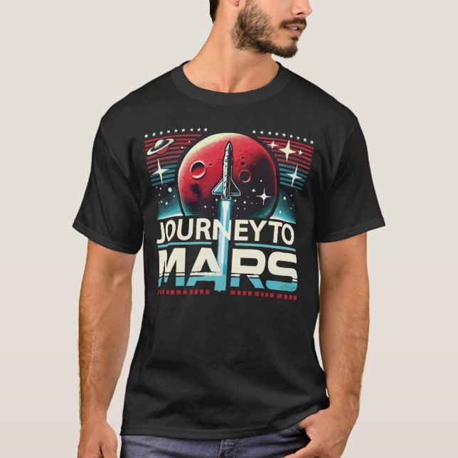 Journey till Mars T Shirt (Framsida)