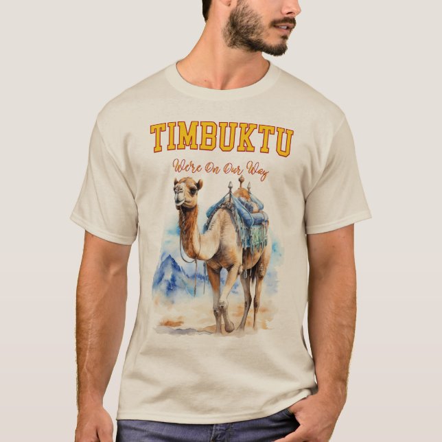 Journey till Timbuktu: Camel Expedition T Shirt (Framsida)