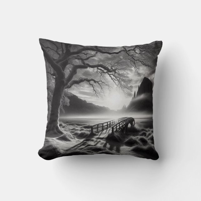 Journey to the Edge – Elegance & Mystery Kudde (Framsida)