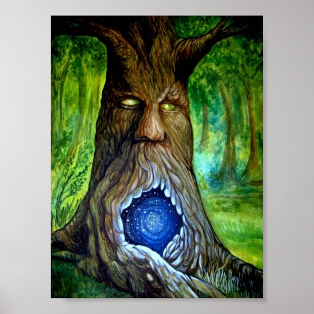 Journey träd 047 poster (Framsidan)