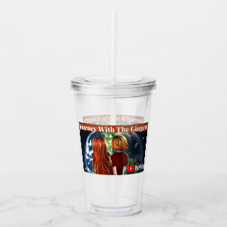 Journey with Gingers - Acrylic Tumbler Take Away Mugg