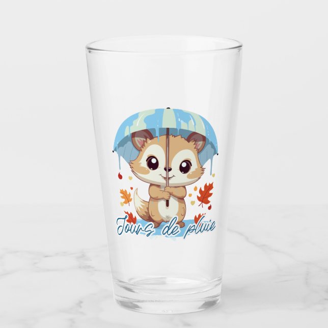 Jours de pluie enfin glaskopp (Framsida)