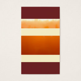 Jourttone Sunset Lodrät Earth Tones Orange Autum Visitkort