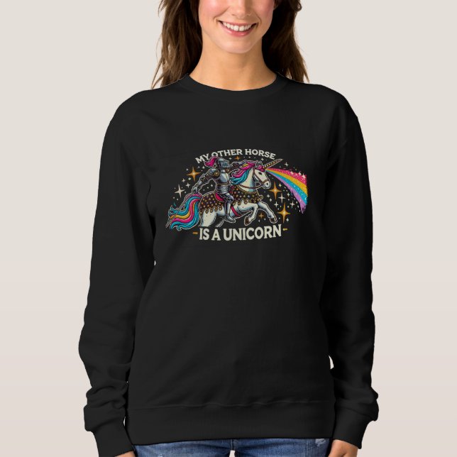 Jousting Knight Medieval Renaissance Armor Horseba T Shirt (Framsida)