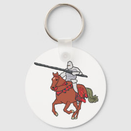 Jousting Knight Nyckelring