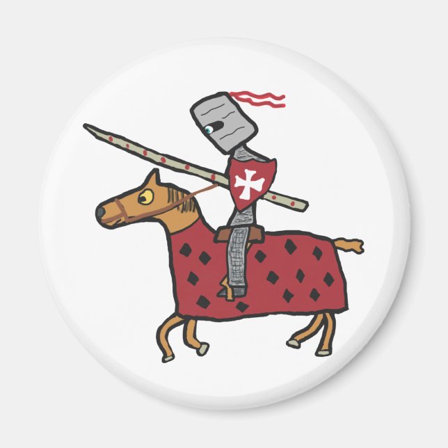 Jousting Magnet (Framsidan)