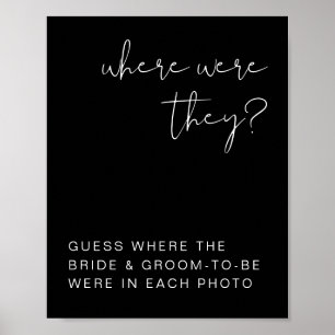 JOVI Edgy Svart Modern Where Were They Skylt