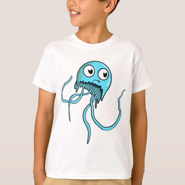 Jovi Jellyfish Barn T-Shirt (Framsida)