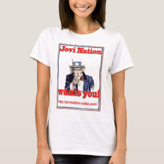 Jovi Nation vill att du T-shirt