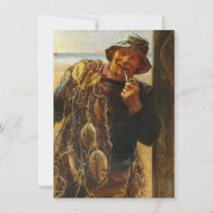 Jovial Fisherman (av Frederick Morgan) Kort