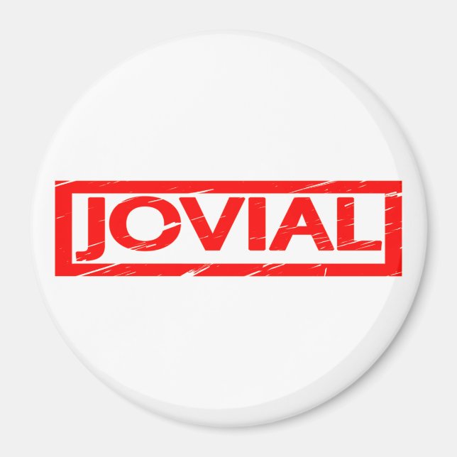 Jovial Frimärke Magnet (Framsidan)