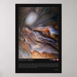 Jovian Close Encounter (Juno-rymdfarkosten) Poster