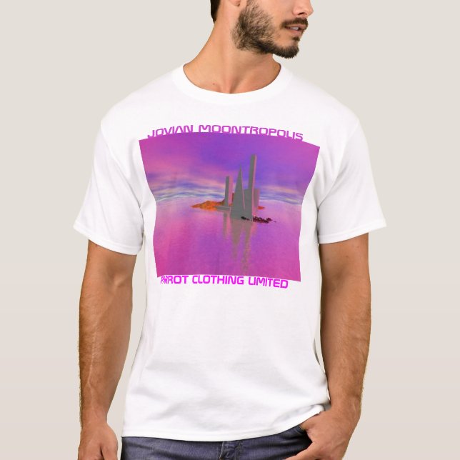 JOVIAN MOONTROPOLIS/PARROT SOM BEKLÄR LTD. TEE (Framsida)