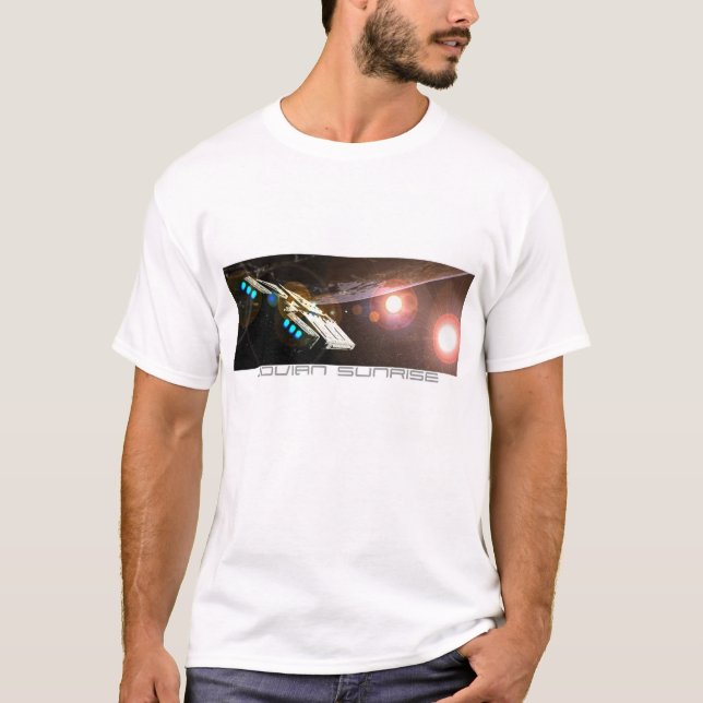 Jovian soluppgång tee shirt (Framsida)
