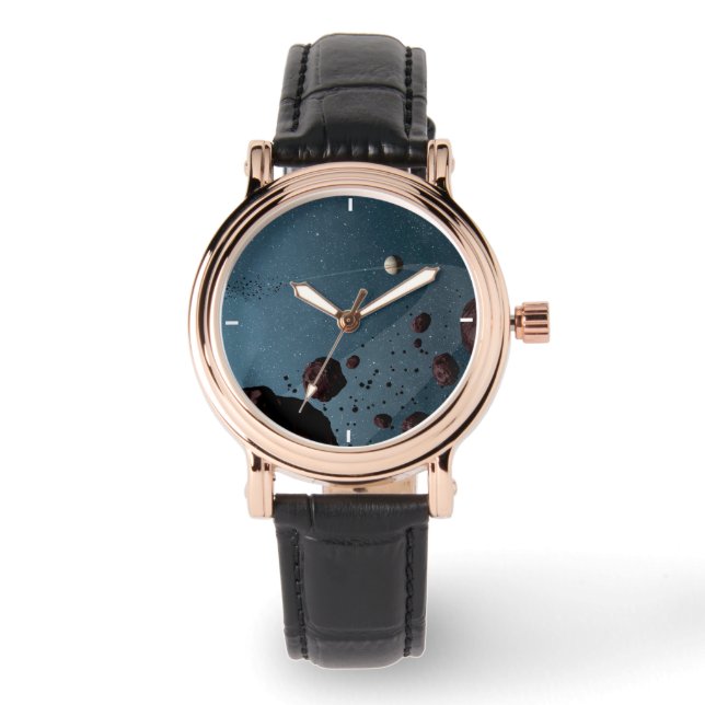 Jovian Trojans Asteroids. Armbandsur (Framsida)