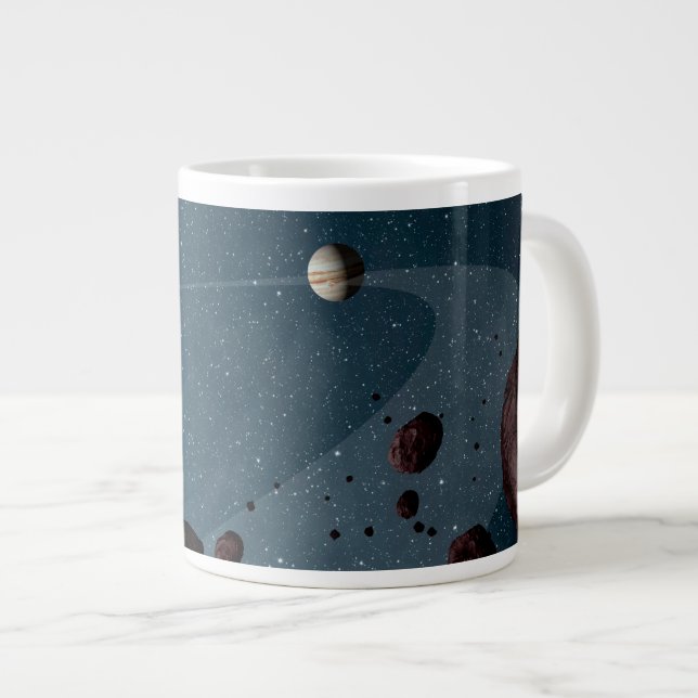 Jovian Trojans Asteroids. Jumbo Mugg (Framsida höger)