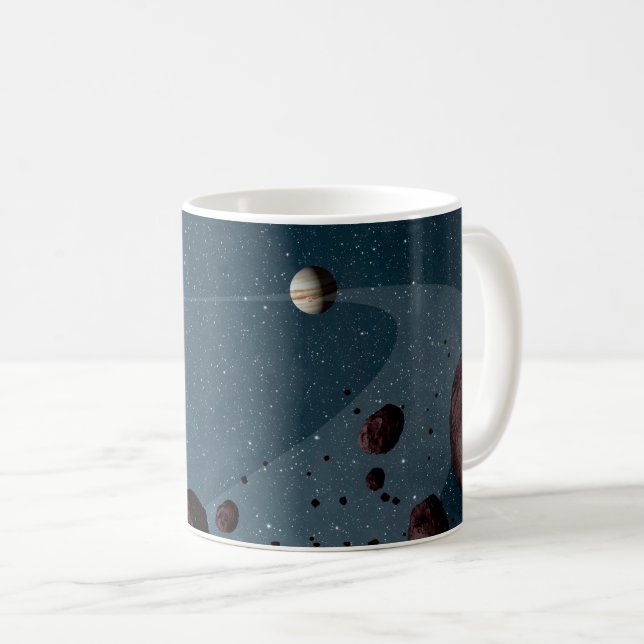 Jovian Trojans Asteroids. Kaffemugg (Framsida höger)