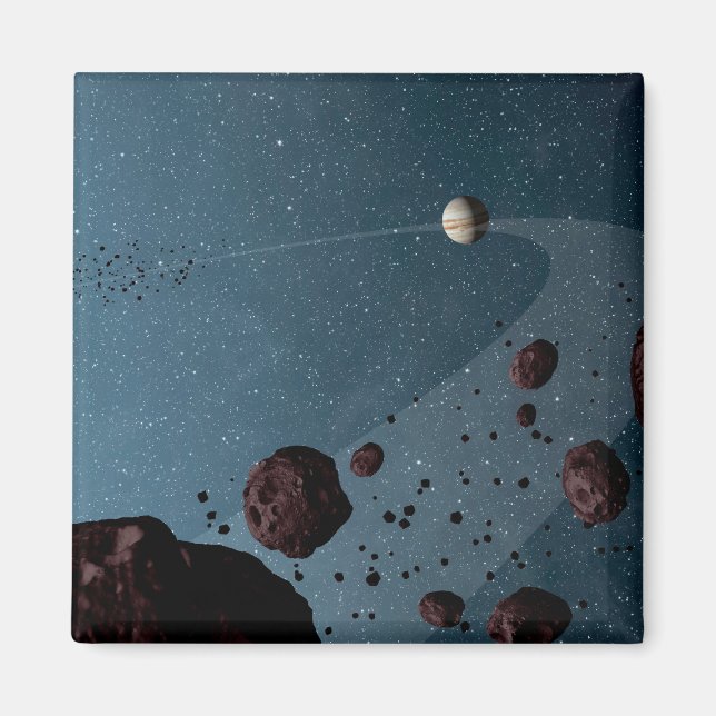 Jovian Trojans Asteroids. Magnet (Framsidan)