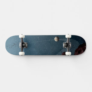 Jovian Trojans Asteroids. Mini Skateboard Bräda 18,5 Cm