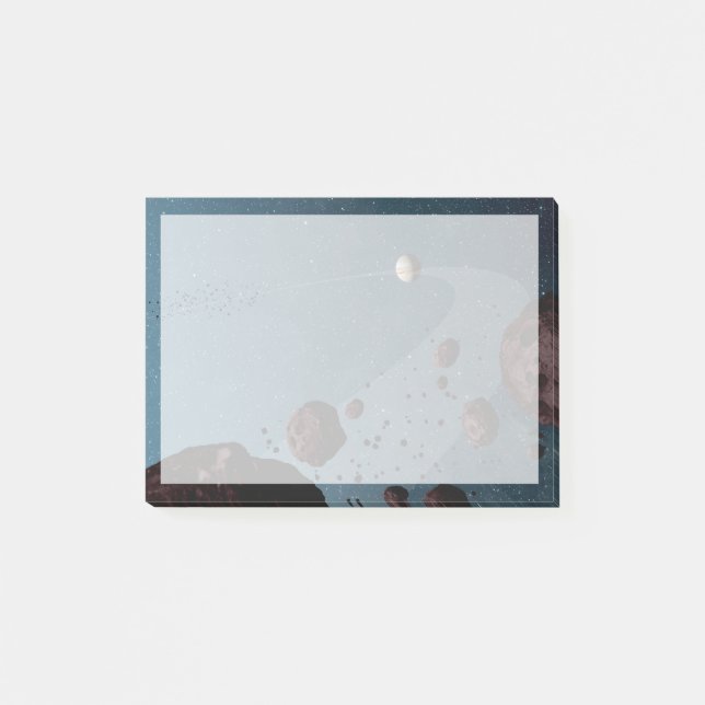 Jovian Trojans Asteroids. Post-it Block (Framsida)