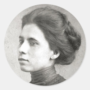 Jovita Idar Latina Högers Suffrage Runt Klistermärke