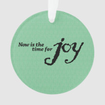 "Joy" akryl julprydnad