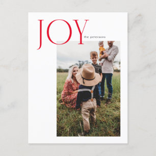 Joy Aliged One Photo Helgdag Post Card Helg Vykort