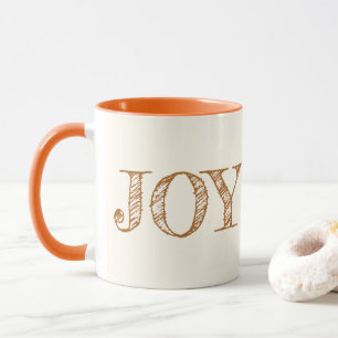 Joy Anpassningsbar Färg Helgdag julgåva till Mug Mugg