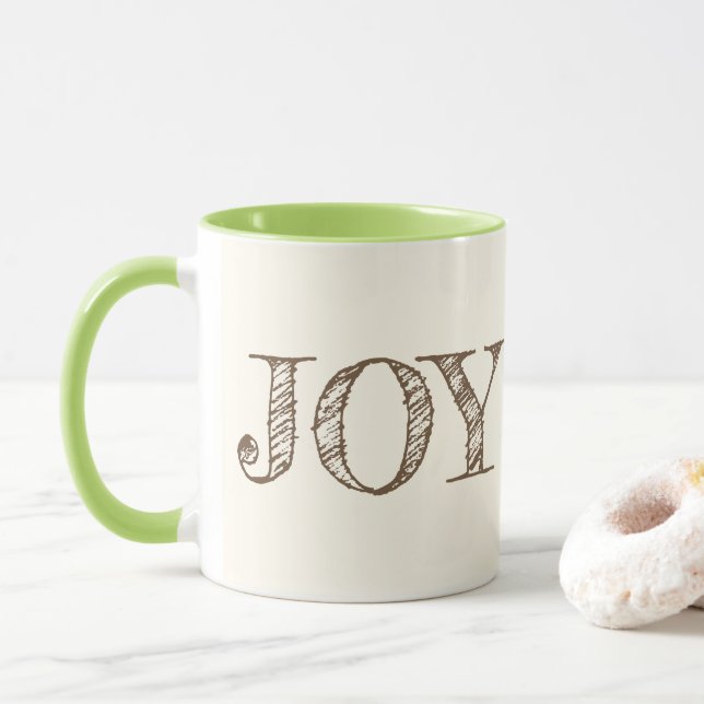 Joy Anpassningsbar Färg Helgdag julgåva till Mugg  (Med munk)
