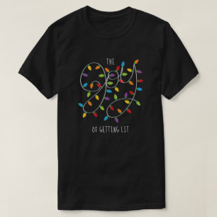 Joy att få julafton Ljus T Shirt