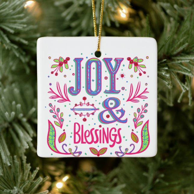 Joy & Blessings Julgransprydnad Keramik (Träd)