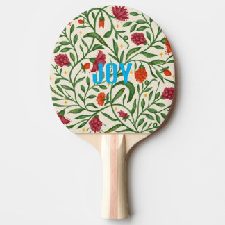 JOY Blommigt Ping Pong Paddle Pingisracket