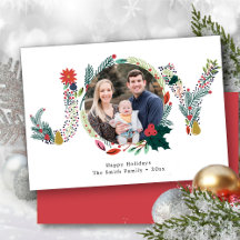 JOY Blommigt Red Poinsettia Gräs Bough Wandeand Ph