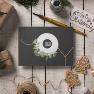 Joy Business Logotyp Glad helg Ingen fotoHelgdag Julkort
