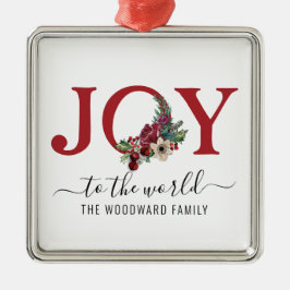 Joy Ceramic Ornament