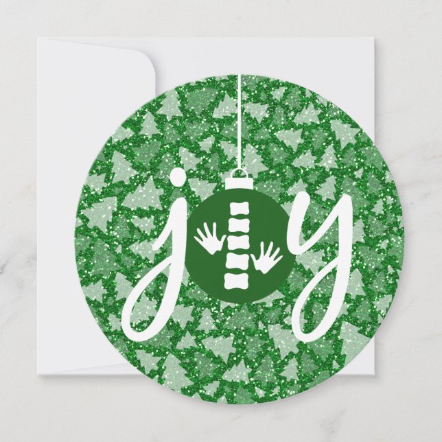 JOY Chiropraktic Flat Helgdag-julkort Julkort (Framsida)