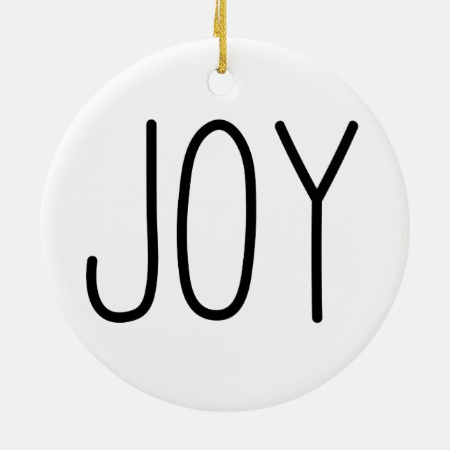 JOY - CHRISTMAS ORNAMENT (Baksidan)