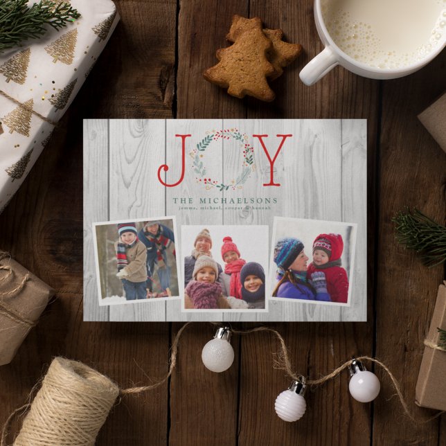 JOY CHRISTMAS Photo Collage (Skapare uppladdad)