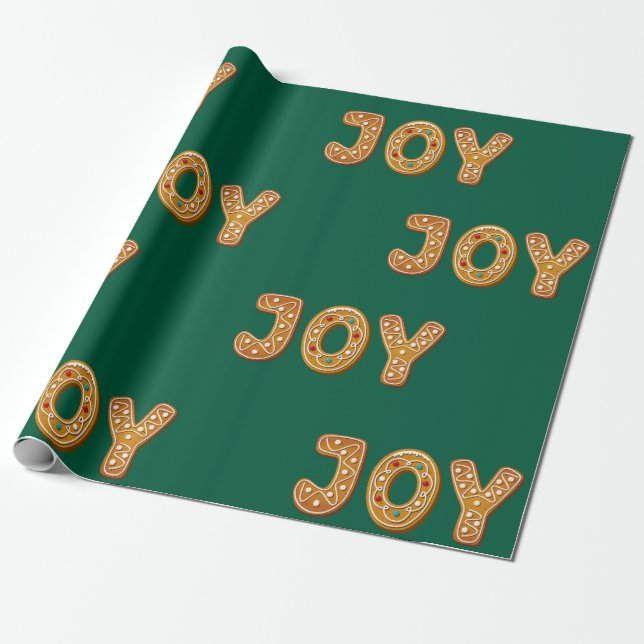 Joy cookies presentpapper (Utrullad)