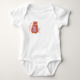 Joy Cute Bear Baby Bodydräkt T Shirt