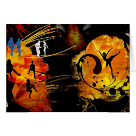 Joy - Dance of Life Hälsningskort
