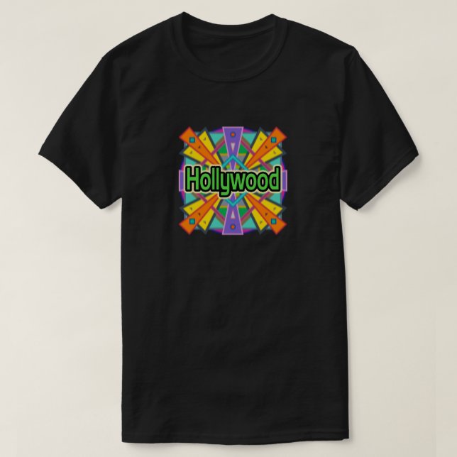 Joy Design Hollywood T-Shirt (Design framsida)