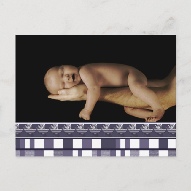 Joy... Det är en pojke! Vykort (Framsida)