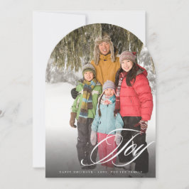 Joy Elegant Modern Minimalist Arc Inbjudningar