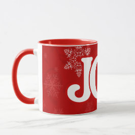 JOY Elegant Red-jul Mugg