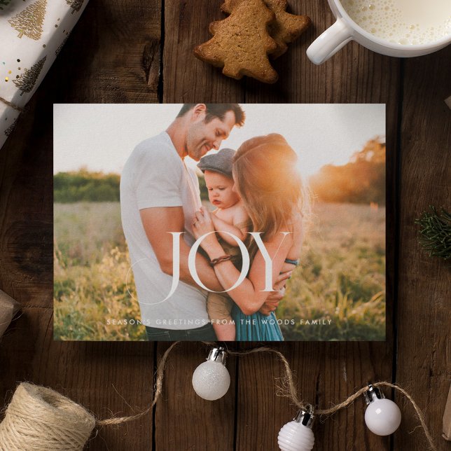 Joy Elegant Snyggt - inspirationsfoto Julkort (Skapare uppladdad)